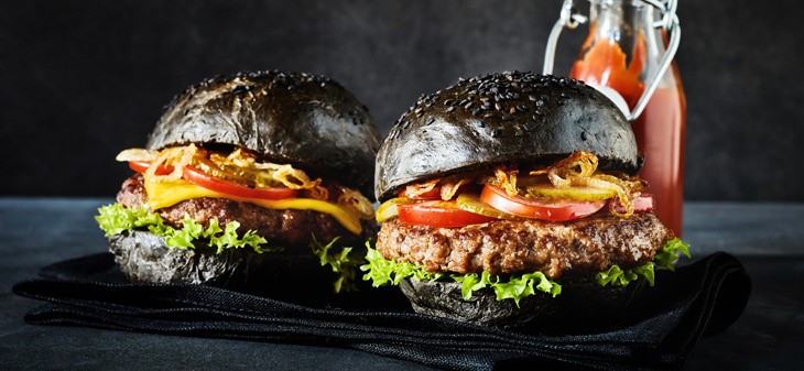 ČERNÉ BULKY NA HAMBURGERY
