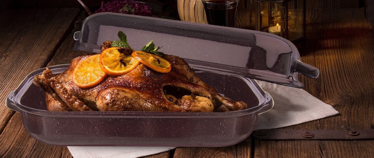 SVATOMARTINSKÉ MENU S PEČENOU HUSIČKOU A MLADÝM VÍNEM