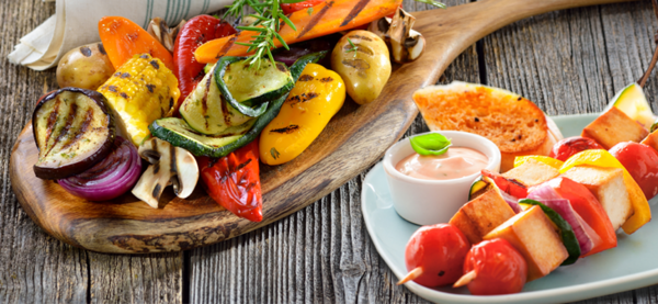 KŘUPAVÁ GRILOVANÁ ZELENINA