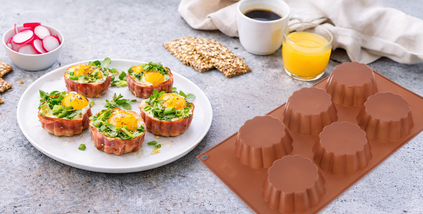 SILIKONOVÉ FORMY - IDEÁLNÍ I NA SLANÉ PEČENÍ