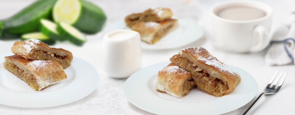 CUKETOVÝ ŠTRÚDL NA SLADKO