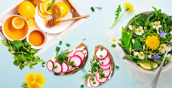 JARNÍ ZELENINA NA TALÍŘI