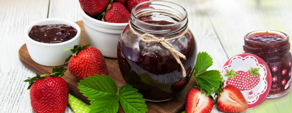 JAHODOVÁ ZAVAŘENINA BEZ CUKRU