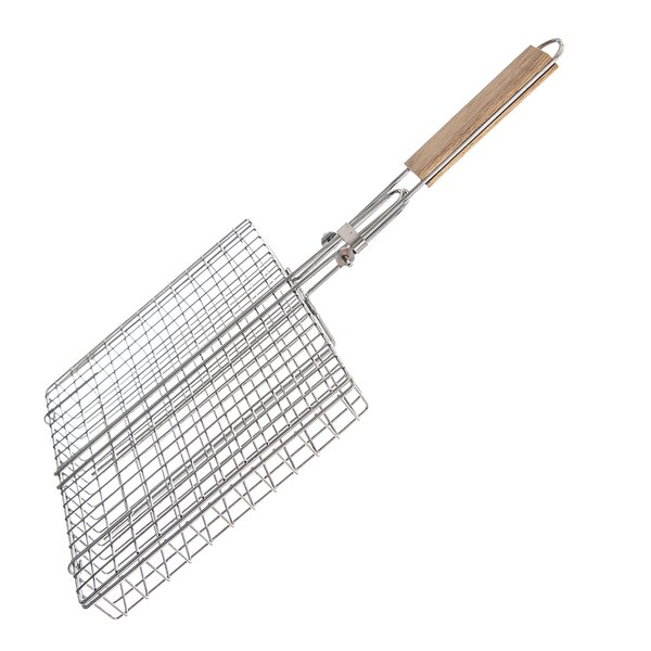 Grilovací mřížka košík 32x22 cm