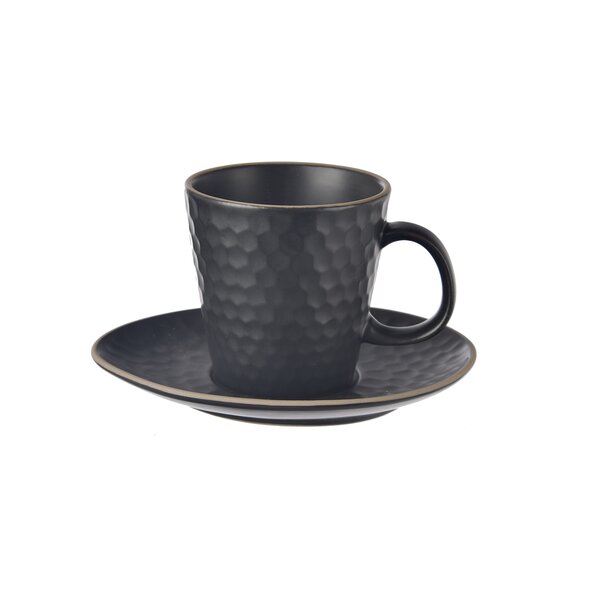 Hrnek s podšálkem espresso TEA TIME 0,1 l