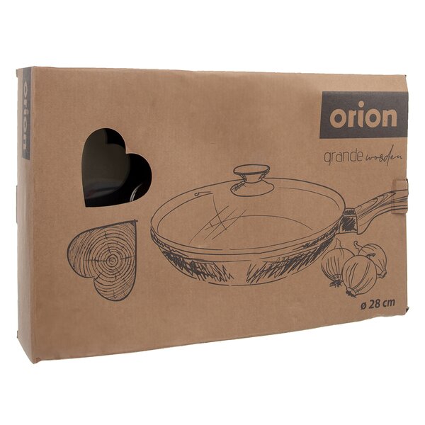 Pánev GRANDE WOODEN s poklicí pr. 28 cm