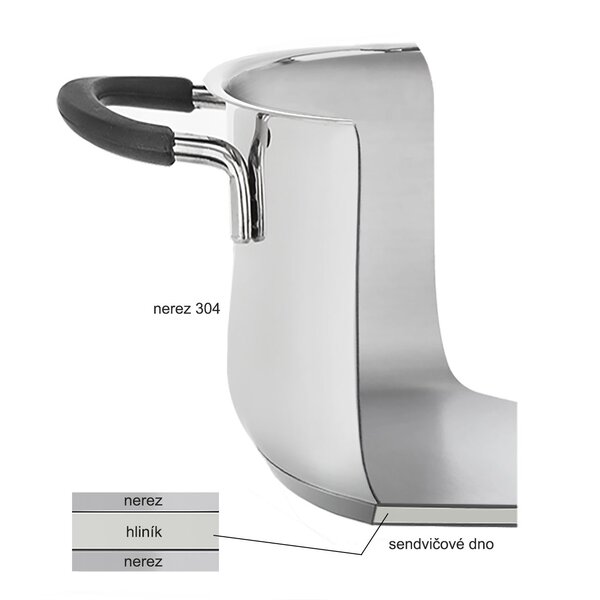 Kastrol DALIE s poklicí 5,3 l