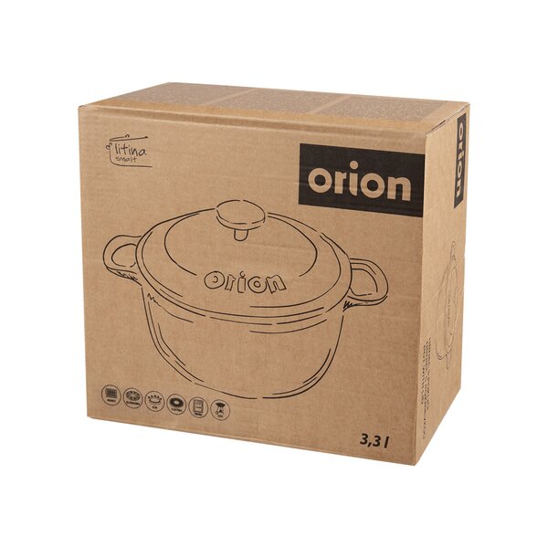 Hrnec s poklicí LITINA SMALT 3,3 l