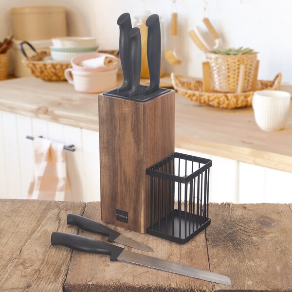 Sada nádobí GRANDE 7 dílů + dárek stojan na nože+5 ks nožů