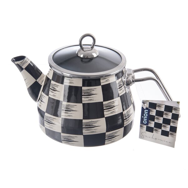 Čajník ŠACHOVNICE Lem 2 l