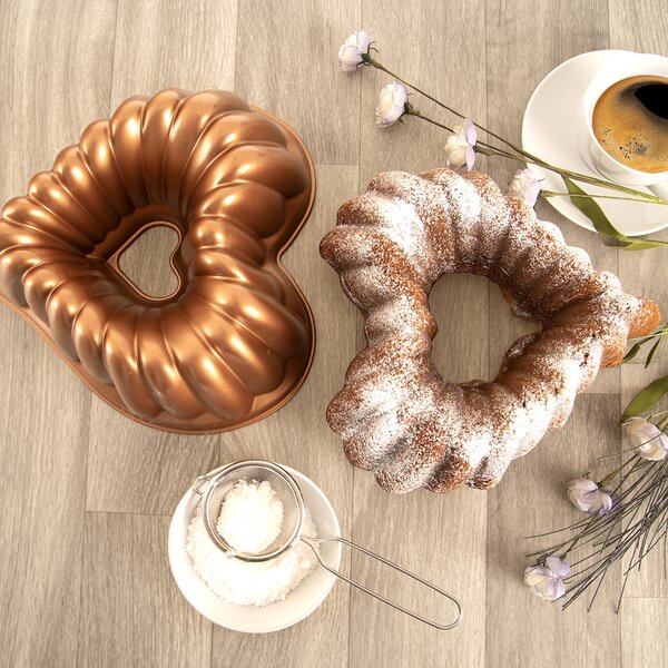 Forma na pečení Marissa bábovka srdce 28,5x26,5 cm