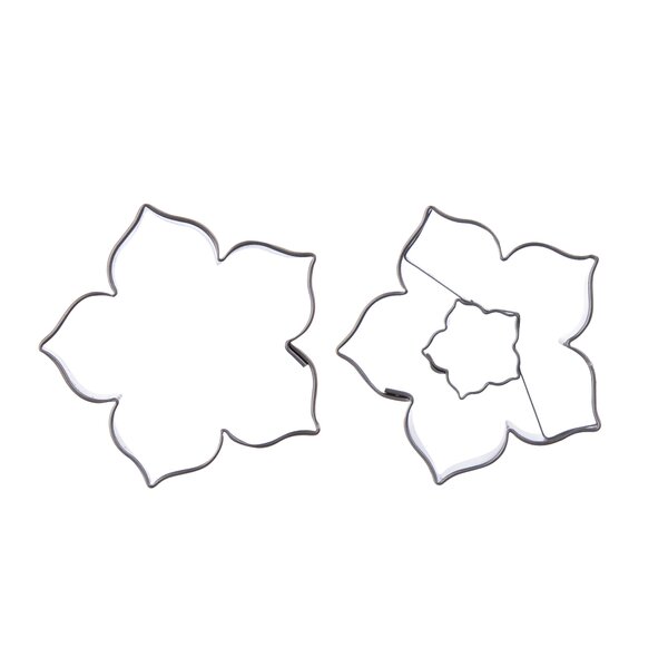 Vykrajovačka lilie sada 2 ks