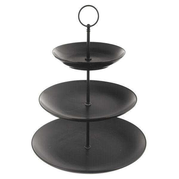 Servírovací stojan BLACK 3 patra