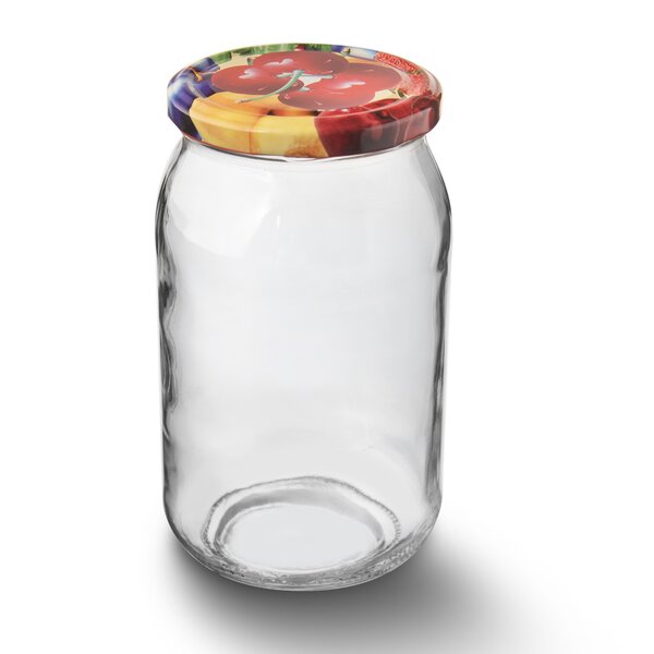 Zavařovací sklenice s víčkem 0,9 l