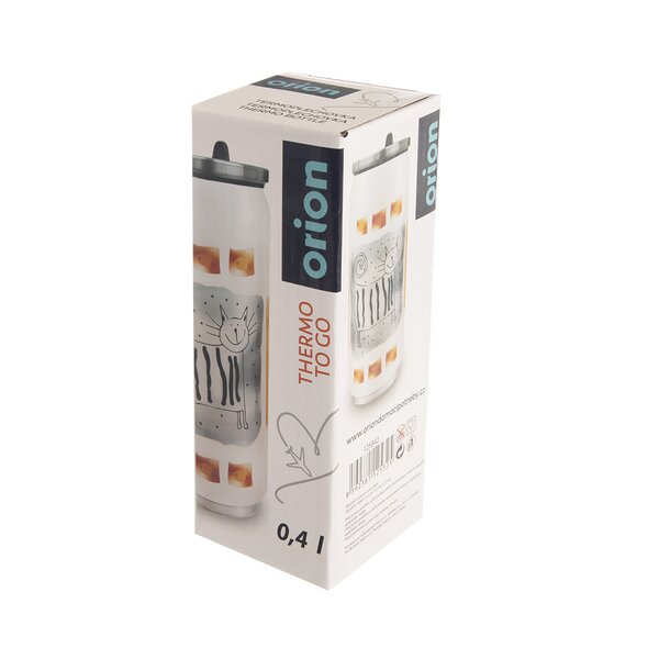 Termoska plechovka kočky 0,4 l