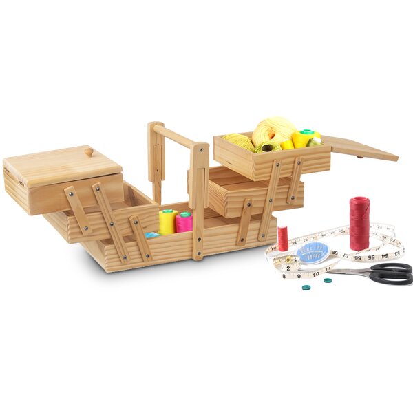 Kazeta na šití rozkládací 30x18x19 cm