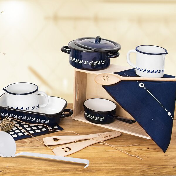 Poklice MODROBÍLÁ pr. 16 cm 