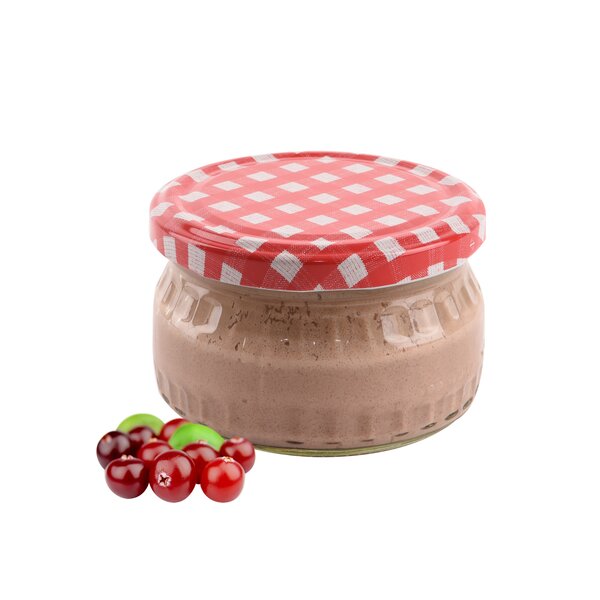 Zavařovací sklenice s víčkem 0,21 l 