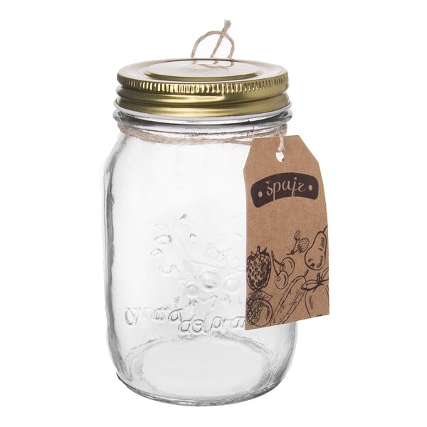 Zavařovací sklenice s víčkem 0,48 l 