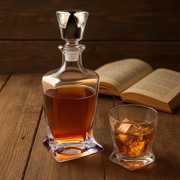 Karafa na whisky Imperial 0,77 l+2 sklenice, sada