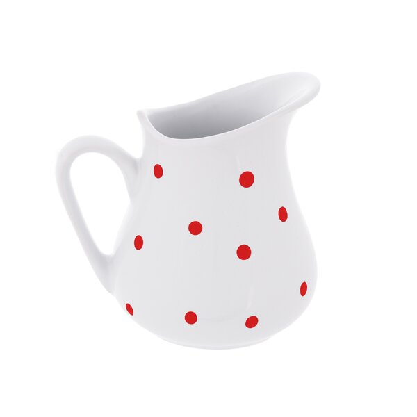 Džbán červený puntík 0,53 l