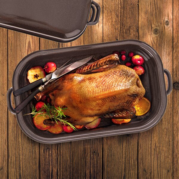 Pekáč Belis s poklopem 37,5x22,5 cm