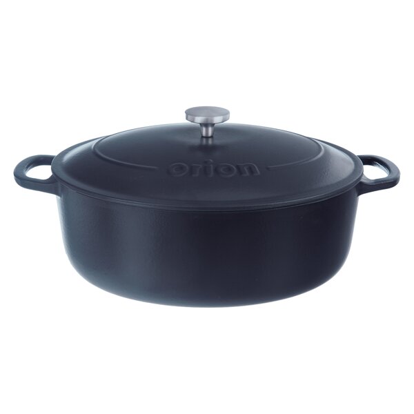 Pekáč s poklopem LITINA SMALT 42x27 cm