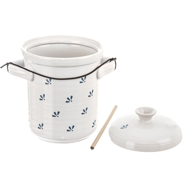 Nakládací hrnec na zeleninu MODROBÍLÁ 2,8 l