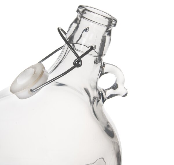 Demižon s klip uzávěrem 5 l