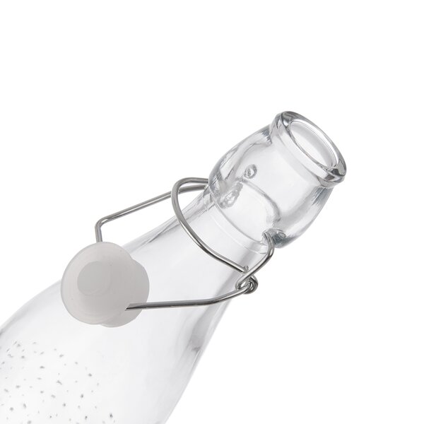 Láhev s klip uzávěrem SNĚHULÁK 0,29 l 