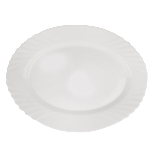 Servírovací talíř LUNA vlnky 23x15 cm