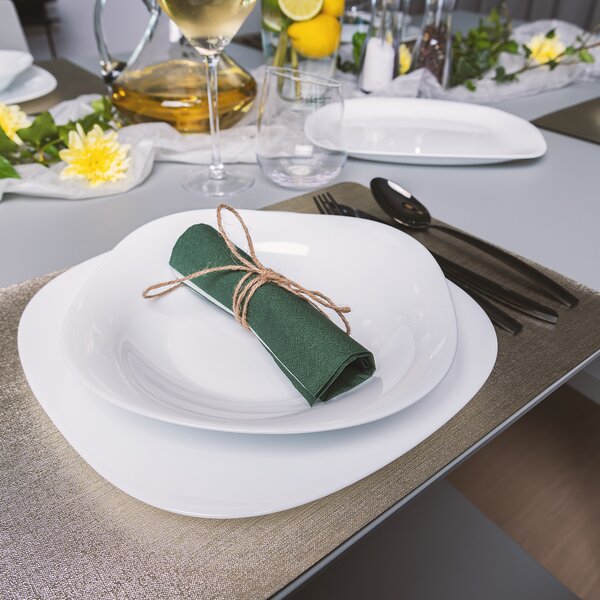 Mělký talíř LUNA 27x27 cm