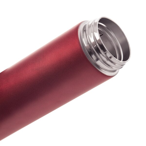 Termoska s teploměrem 0,45 l červená