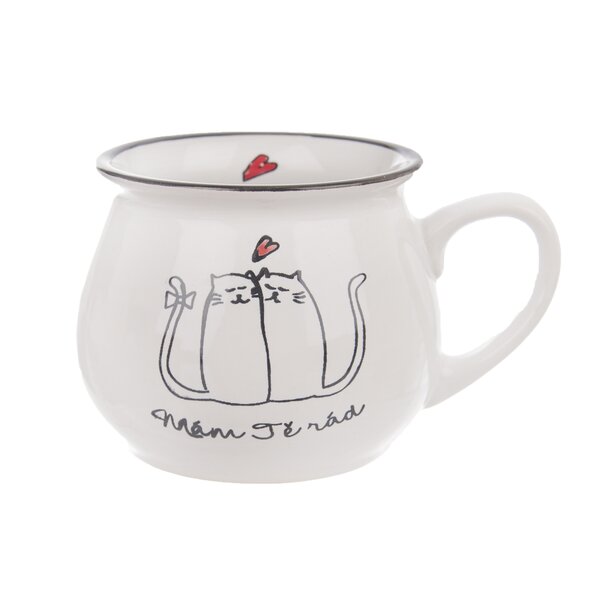 Hrnek Cats Mám tě rád/a 0,32 l