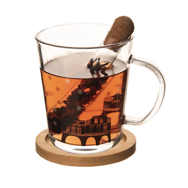 Hrnek s infuzérem DOMKY 0,42 l