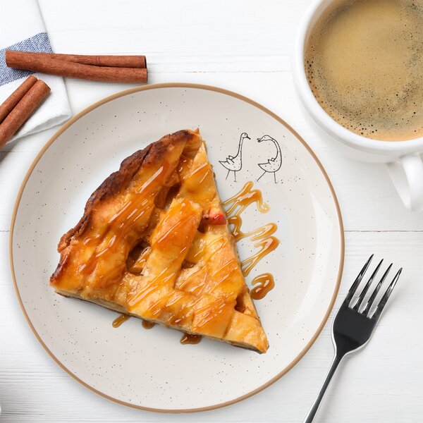 Dezertní talíř STATEK husa pr. 19,5 cm