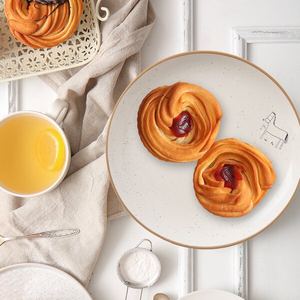 Dezertní talíř STATEK kůň pr. 19,5 cm