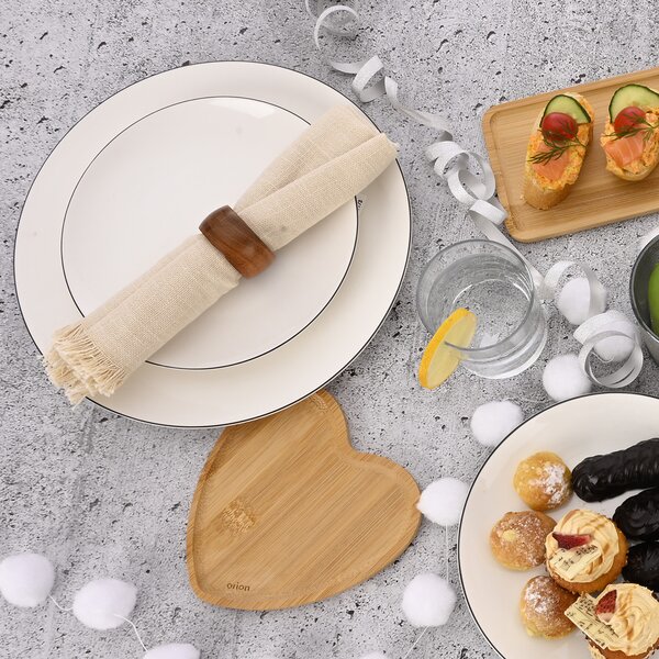 Mělký talíř Decora pr. 27,5 cm