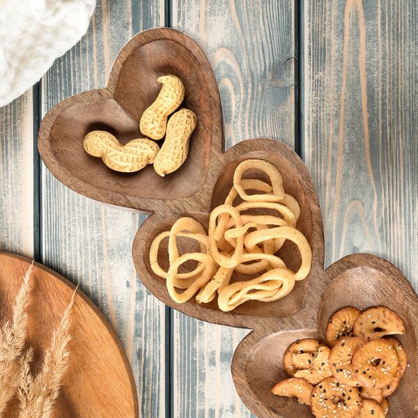 Servírovací miska dělená MANGO srdce