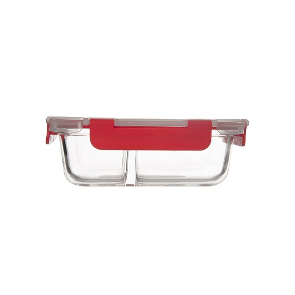 Zapékací miska dělená s víkem 18x13,5x6 cm			