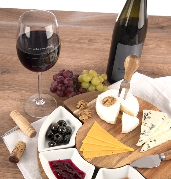 Sklenice na víno Celý večer 0,45 l 1 ks