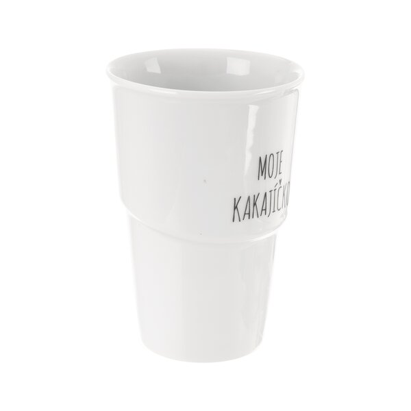 Hrnek bez ucha Moje kakajíčko 0,35 l