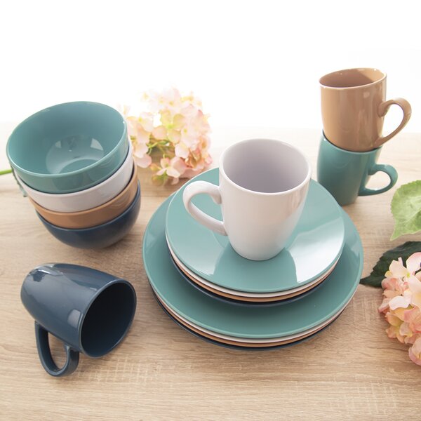 Jídelní sada Paint 16 dílů