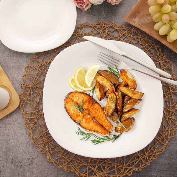 Mělký talíř LUNA 26,5x26,5 cm