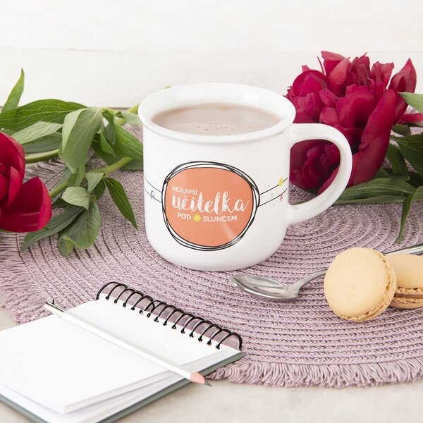 Hrnek NEJLEPŠÍ UČITELKA 0,34 l