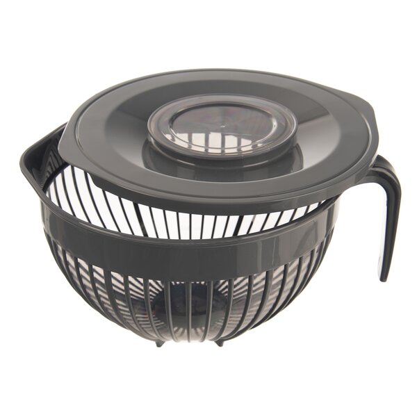 Šlehací mísa GREY s víkem pr. 21,5 cm