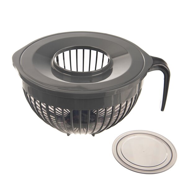 Šlehací mísa GREY s víkem pr. 21,5 cm