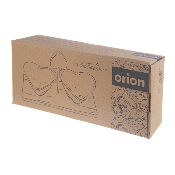 Servírovací misky s tácem WHITELINE set