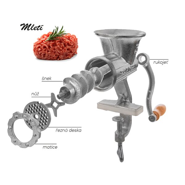 Mlýnek na maso Porkert vel. 8