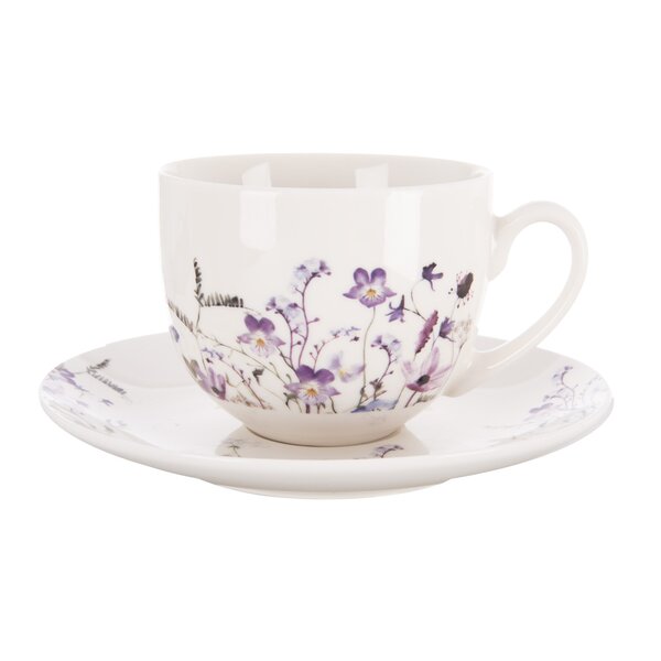 Hrnek s podšálkem LOUKA 0,28 l